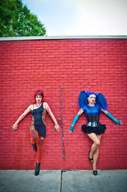 BethAnn Phetamine (left) and Lilith DeVille (Photo by Josh Cannon)