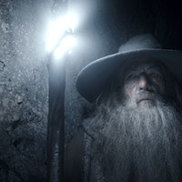 BETTER TO LIGHT A SHAFT THAN CURSE THE DARKNESS: Gandalf (Ian McKellen) gains some clarity in The Hobbit: The Desolation of Smaug. (Photos: Warner Bros.)