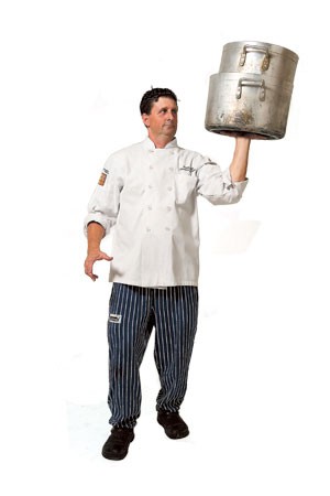 Bruce Moffett, chef and owner of Barrington's Restaurant - JON SILLA