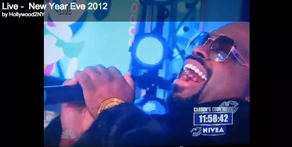 Cee-Lo singing Imagine on New Years Eve