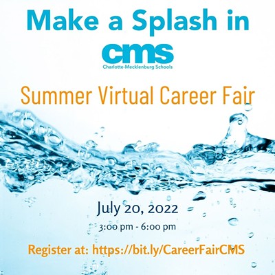 Charlotte-Mecklenburg Schools 2022 Summer Virtual Instructional Career Fair