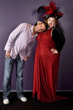 PHOTO BY ANGUS LAMOND - CHARLOTTES SEXIEST MAN AND WOMAN: Brotha Fred and Big Mamma D