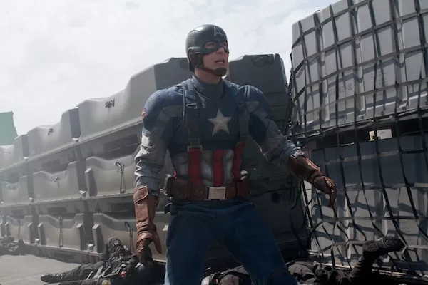 Chris Evans in Captain America: The Winter Soldier. (Photo: Disney &amp; Marvel)