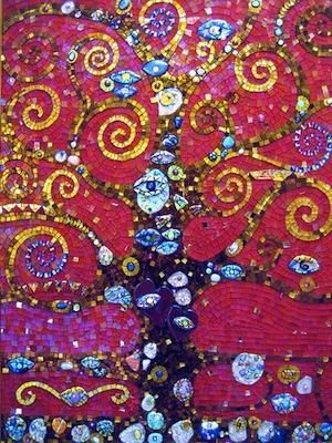 Emergence (After Klimt), by Laurel True