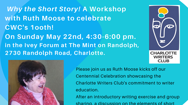 CWC Workshop: Why the Short Story, with Ruth Moose