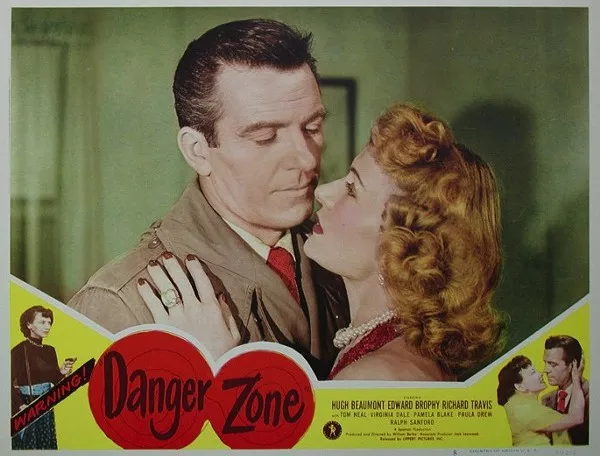 Dale starred as the female lead opposite Hugh Leave It To BeaverBeaumont in 1951s film Danger Zone.