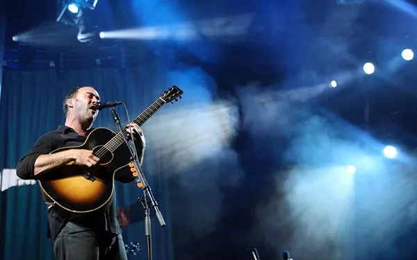 Dave Matthews in Charlotte in 2013.