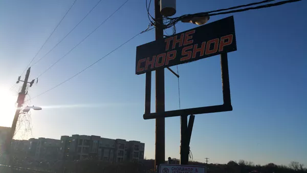 Developments are going up all around the Chop Shop thanks to the future light rail line, which is scheduled to finish construction in 2017. - PHOTOS BY KIMBERLY LAWSON