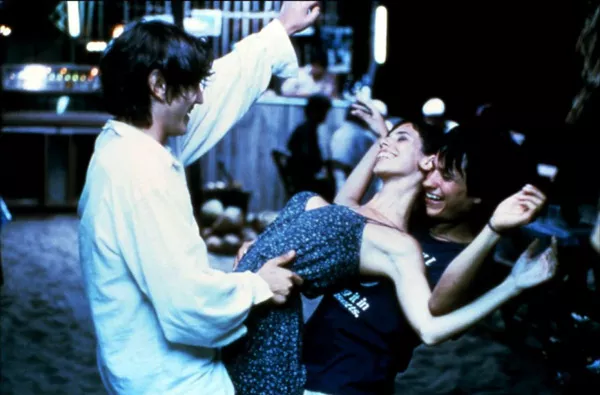 Diego Luna, Maribel Verdú and Gael García Bernal in Y Tu Mamá También (Photo: Criterion)