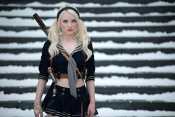 CLAY ENOS / WARNER BROS. - DRESSED TO KILL: Emily Browning in Sucker Punch