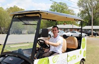 Dustin Adams of Cruise Carts boasts an advertiser-driven business