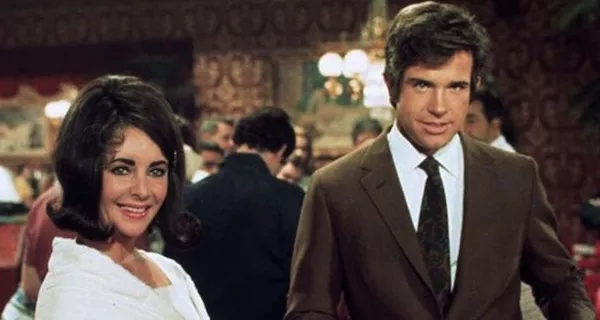 Elizabeth Taylor and Warren Beatty in The Only Game in Town (Photo: Twilight Time)