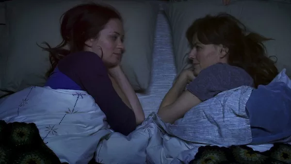 Emily Blunt and Rosemarie DeWitt (Photo: IFC Films)
