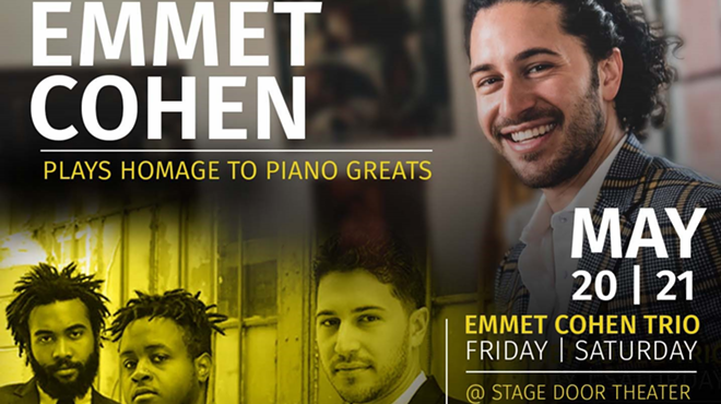 Emmet Cohen Trio Plays Homage to Piano Greats at the JAZZ ROOM