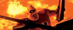BUENA VISTA - FIGHTING FIRE WITH IRE An agitated Mr. Incredible - feels the heat in The Incredibles