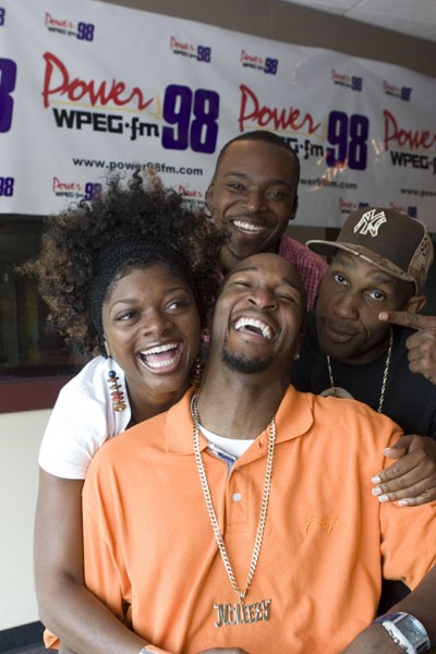 FOUR-PLAY: The Morning Maddhouse crew (clockwise) &#8211; Church Boy, Tone X, No Limit Larry and J.D. - ANGUS LAMOND