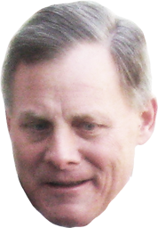 Free Bonus: Homemade Richard Burr Halloween mask