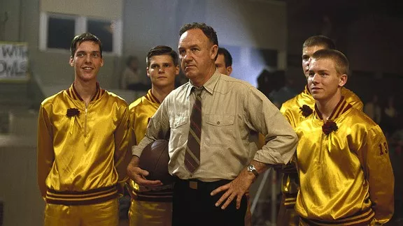 Gene Hackman (center) in Hoosiers (Photo: Fox/MGM)