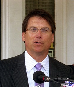 CHRIS RADOK - HE KEEPS GOING AND GOING: Pat McCrory won a seventh term as mayor with 61 percent of the vote.