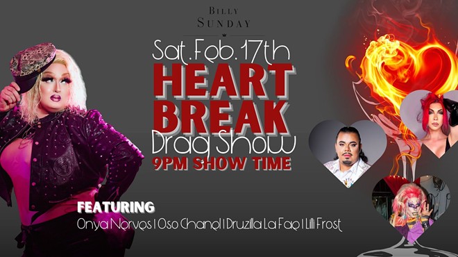 Heart Break Drag Show at Billy Sunday Charlotte