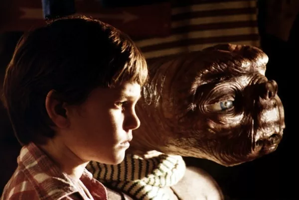 Henry Thomas and friend in E.T. The Extra-Terrestrial (Photo: Universal)