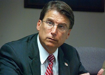 McCrory caught in a lie