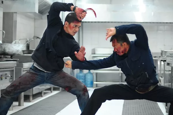 Iko Uwais and Cecep Arif Rahman in The Raid 2. (Photo: Sony Pictures Classics)