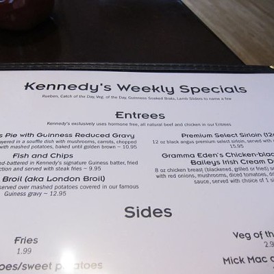 Kennedy's, 11/5/10