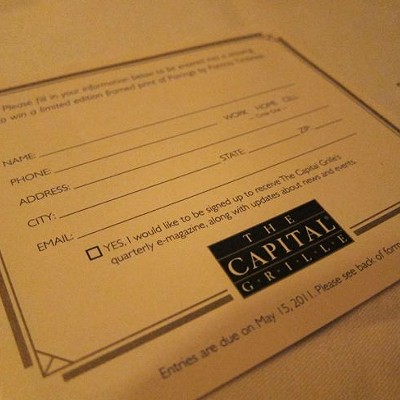 Capital Grille, 3/24/11