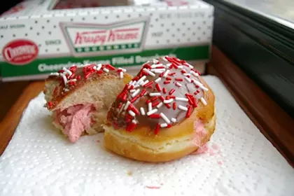 cheerwine donuts, 6/30/10