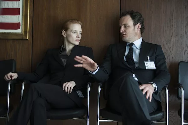 Jessica Chastain and Jason Clarke in Zero Dark Thirty (Photo: Sony)