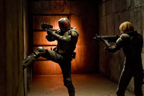 Karl Urban and Olivia Thirlby in Dredd (Photo: Lionsgate)