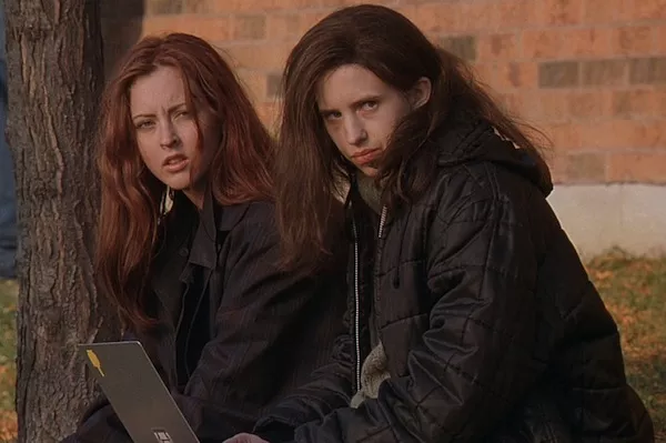 Katharine Isabelle and Emily Perkins in Ginger Snaps (Photo: Shout! Factory)