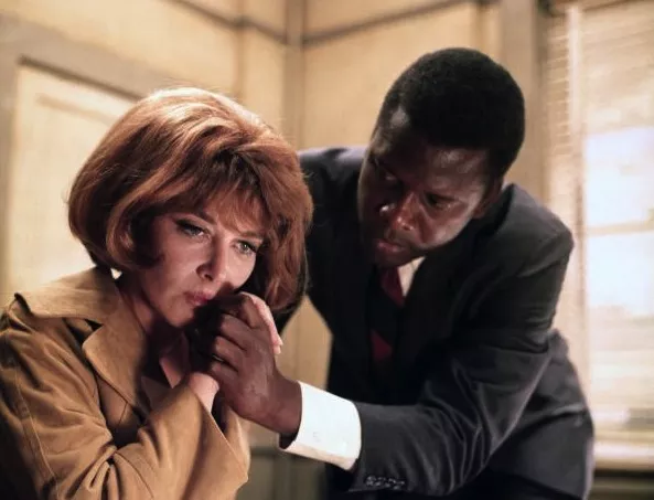 Lee Grant and Sidney Poitier in In the Heat of the Night (Photo: Fox)