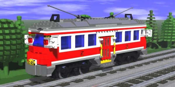 Lego streetcar, at your service