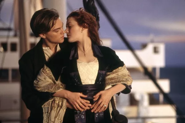 Leonardo DiCaprio and Kate Winslet in Titanic (Photo: Paramount & Fox)