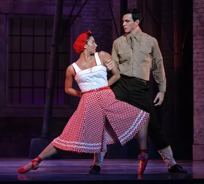 Melissa Anduiza and Naseeb Culpepper in Carmen.