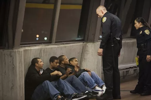 Michael B. Jordan (second from left) in Fruitvale Station (Photo: The Weinstein Company)