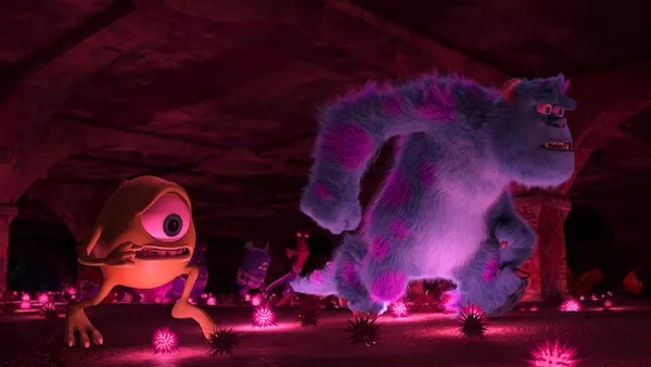 Mike Wazowski (Billy Crystal) and Sulley (John Goodman) in Monsters University (Photo: Disney/Pixar)