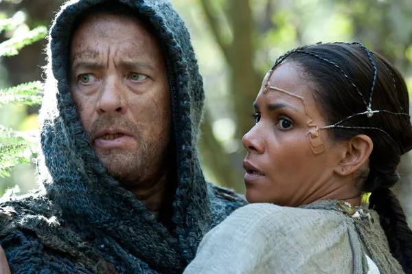 OLD SOULS: Tom Hanks and Halle Berry in Cloud Atlas (Photo: Warner Bros.)