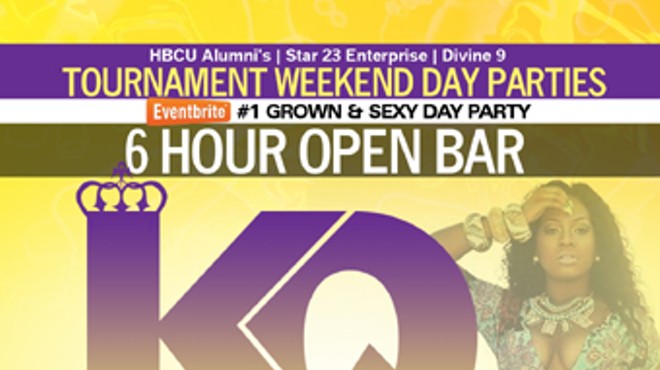 OPEN BAR (6HRS):  Kings & Queen Day Party