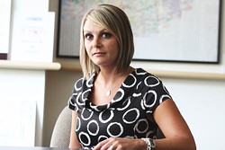 JASIATIC - ORKIN' IT OUT: Erin Watkins, research director for the Charlotte Chamber