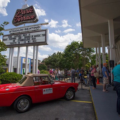 Park Terrace Theater time capsule opening, 5/11/14