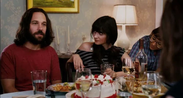 Paul Rudd, Zooey Deschanel and Rashida Jones in Our Idiot Brother (Photo: Anchor Bay & The Weinstein Co.)