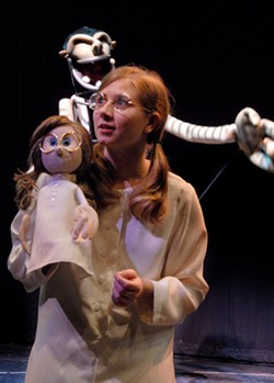 DONNA BISE - Paula Schmitt stars as Sophie in Children's Theatre of Charlotte's production of The BFG (Big Friendly Giant)