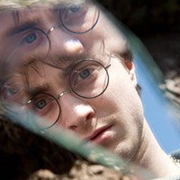 REFLECTING: Daniel Radcliffe as Harry Potter