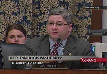 Rep. Patrick McHenry: Cozying up to the bigwigs for the cause of the little man