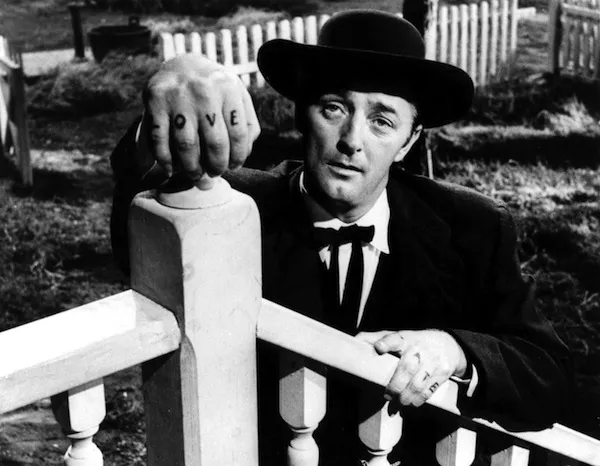 Robert Mitchum in The Night of the Hunter (Photo: Criterion Collection)