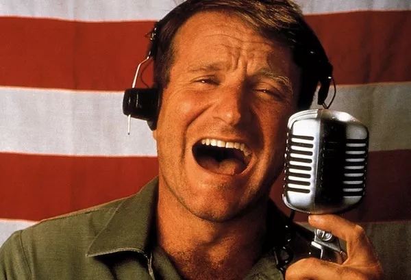 Robin Williams in Good Morning Vietnam