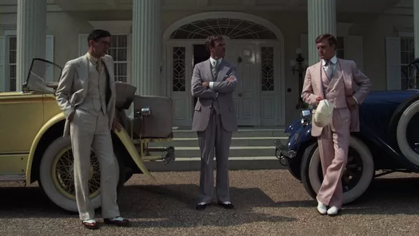 Sam Waterston, Bruce Dern and Robert Redford in The Great Gatsby (Photo: Warner)